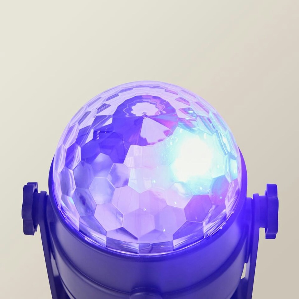 image 1 of ValueLights Georgie Colour Changing Remote Control Disco Ball Lamp