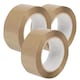 image 3 of 12 Rolls of Brown Low Noise Tape 50mm X 66m Strong Sticky Packaging Parcel Tapes