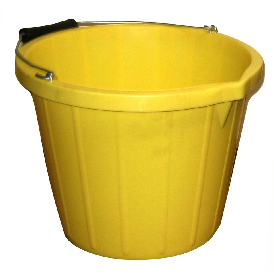 ProStable Water Bucket - Yellow - 3 Gallons
