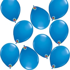 Dark Blue Round Mini Latex Qualatex Balloons 13cm / 5 in - Pack of 100