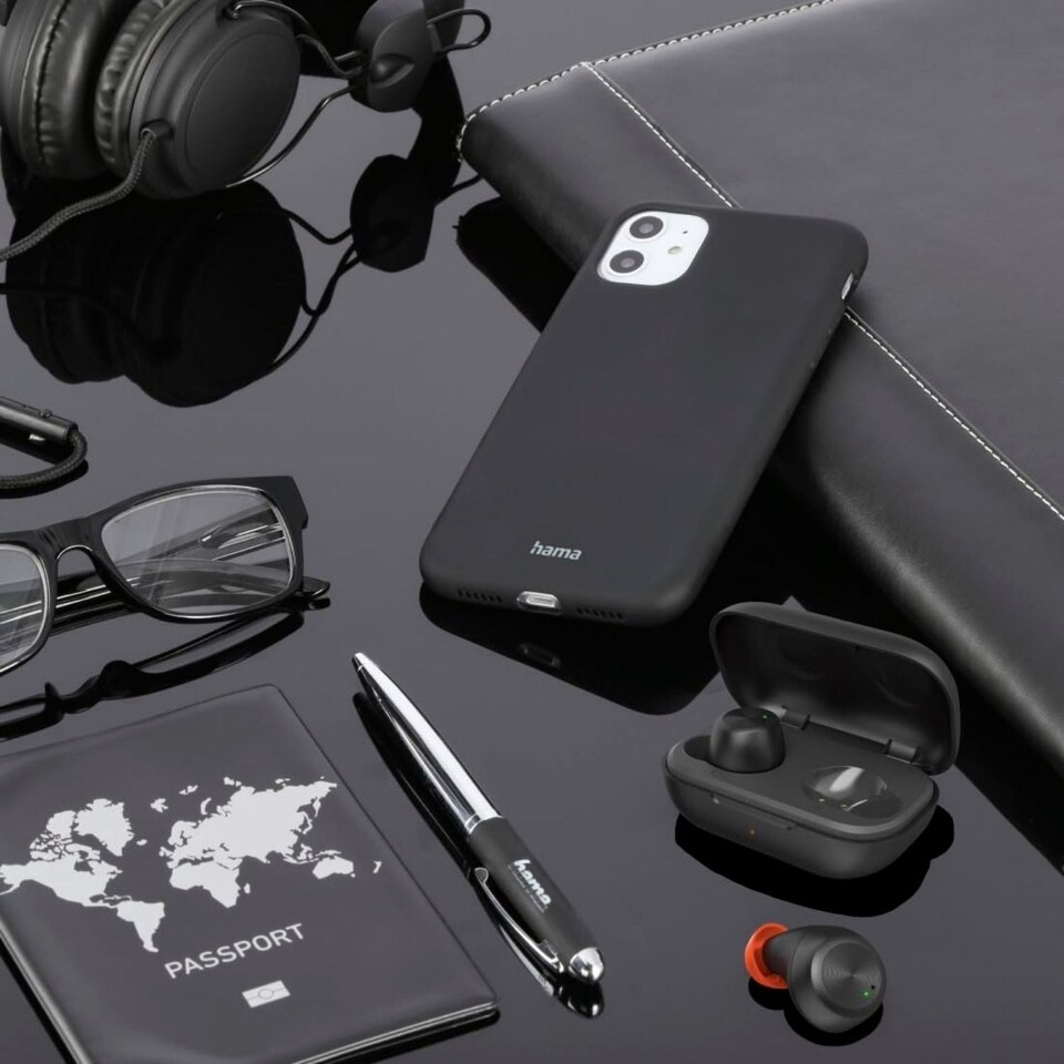 image 1 of Hama Spirit Chop True Wireless Black Bluetooth Earbuds