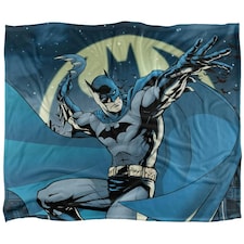 Batman Bat Signal Blanket - Multicoloured - One Size