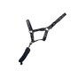 image 2 of Hy Elevate Allure Head Collar & Lead Rope - Navy/Gun Metal - Full