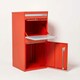image 4 of SMART PARCEL BOX® Extra Large Front & Rear Access Red Red