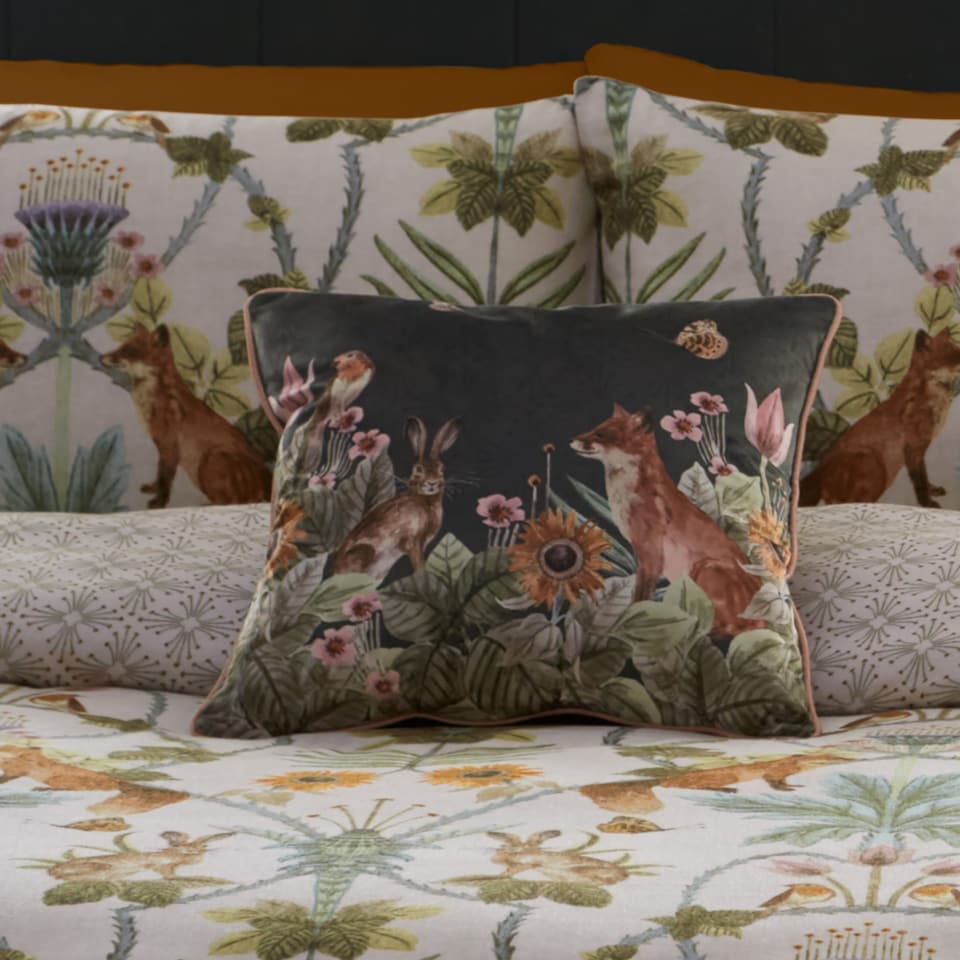 image 1 of Appletree Foxdale Filled Cushion Natural