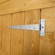 image 3 of 4 x 6 Feet Shiplap Apex Shed - Timber - L124.1 x W197.6 x H204.2 cm - Brown Brown