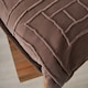 image 4 of BHS Genevieve Cushion, Taupe Brown | Taupe
