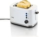 image 1 of LAICA Dual Flo 2 Slice Toaster, with Defrost & Reheat Functions, High-Lift & Wide Slots - White