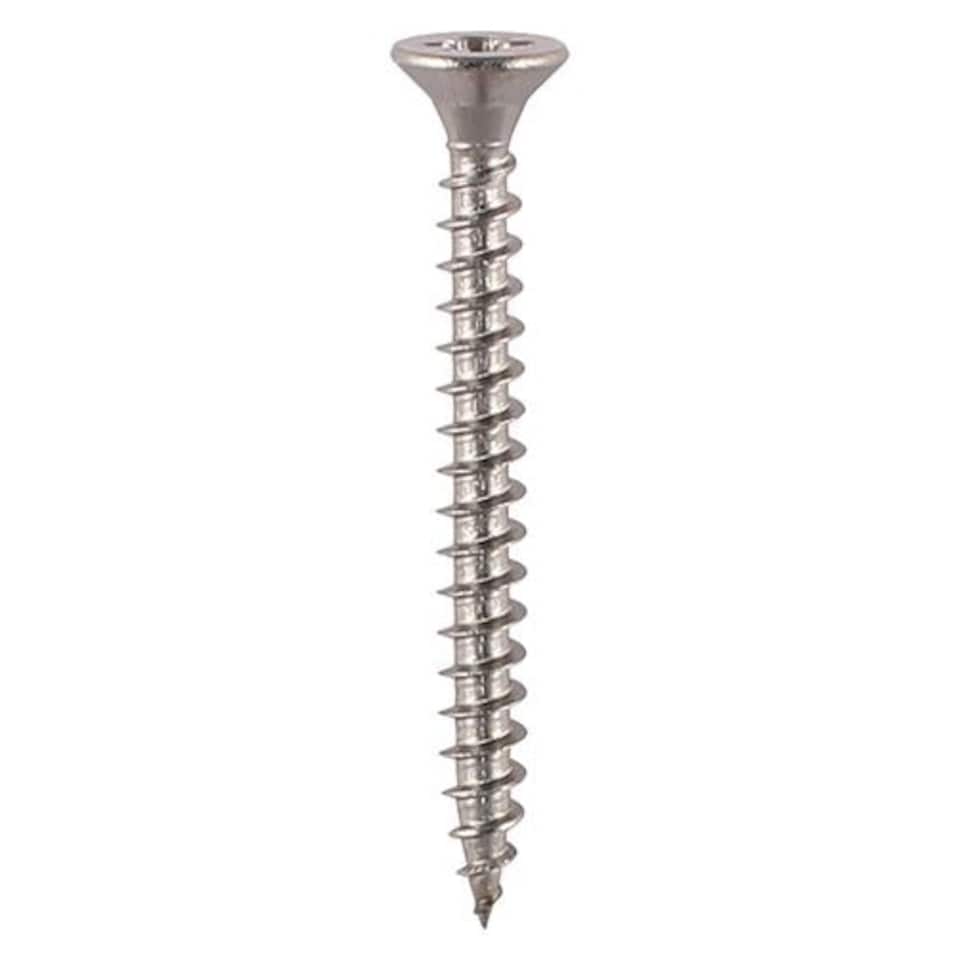 image 1 of Timco - Classic Multi-Purpose Screws - Mixed Tray - PZ - Double Countersunk - A2 Stainless Steel (Size 895pcs - 895 Pieces)