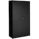 image 3 of Filing Cabinet Set of 2 - 5 height-adjustable shelves, lockable doors Black