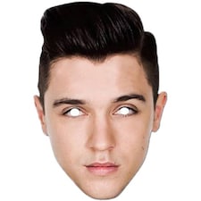 Union J JJ Celebrity Cardboard Face Mask