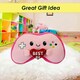 image 3 of Controller Soft Toy Cute Plushie Huggable Cuddly Stuffed Toy Gift 20cm Pink