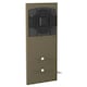 image 1 of Mercury with 2 shelves in raw mdf with bracket Cream | Raw MDF