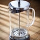 image 4 of Judge Glass Cafetiere 8 Cup Coffee Maker 925ml Clear