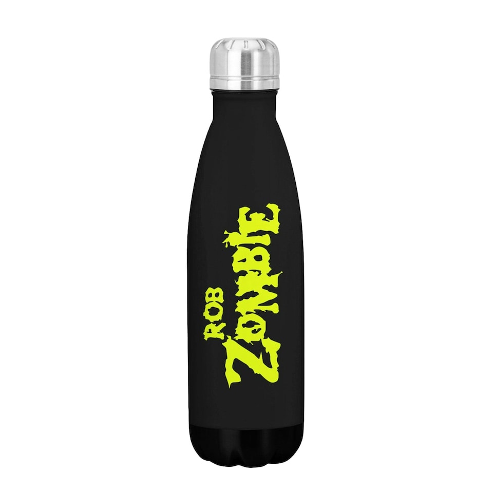 RockSax Rob Zombie Logo Water Bottle - Black - One Size