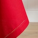 image 4 of Homescapes Red Tablecloth - 178 x 300 cm Red