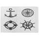 image 1 of Nautical Icons (Rug) Multi | XL: 160x230cm