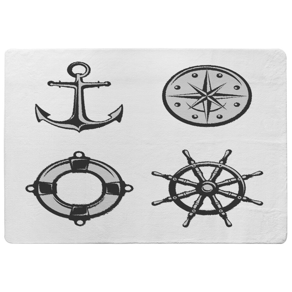 image 1 of Nautical Icons (Rug) Multi | XL: 160x230cm