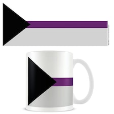 PRIDE (DEMISEXUAL) FLAG WRAP MUG - MUGS - PRIDE N/A
