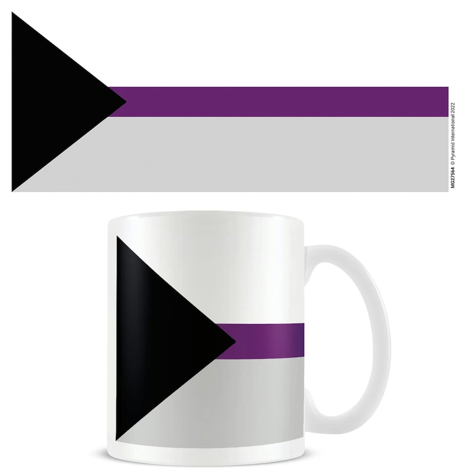 PRIDE (DEMISEXUAL) FLAG WRAP MUG - MUGS - PRIDE N/A
