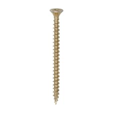 Timco - C2 Strong-Fix Multi-Purpose Premium Screws - PZ - Double Countersunk - Yellow (Size 5.0 x 70 - 200 Pieces)