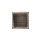 image 3 of Wicker Antique Wash Open Storage Basket Large | Brown | Brown