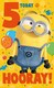 image 3 of Despicable Me Minions Age 5 Birthday Card