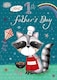 image 2 of It's your 1st Father's Day Cute Cat lots of love Greeting Card