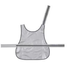 Yoko Hi-Vis Dogs Vest - Silver - S