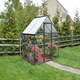 image 2 of Greenhouse Hybrid 6 x 4 - Polycarbonate - L126 x W185 x H208 cm - Grey