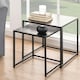 image 4 of Seaford Nest of Tables in Ash Black