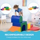 image 6 of HOMCOM 7 Pieces Kids Foam Soft Play Set Toddler Indoor Climbers Play Structures
