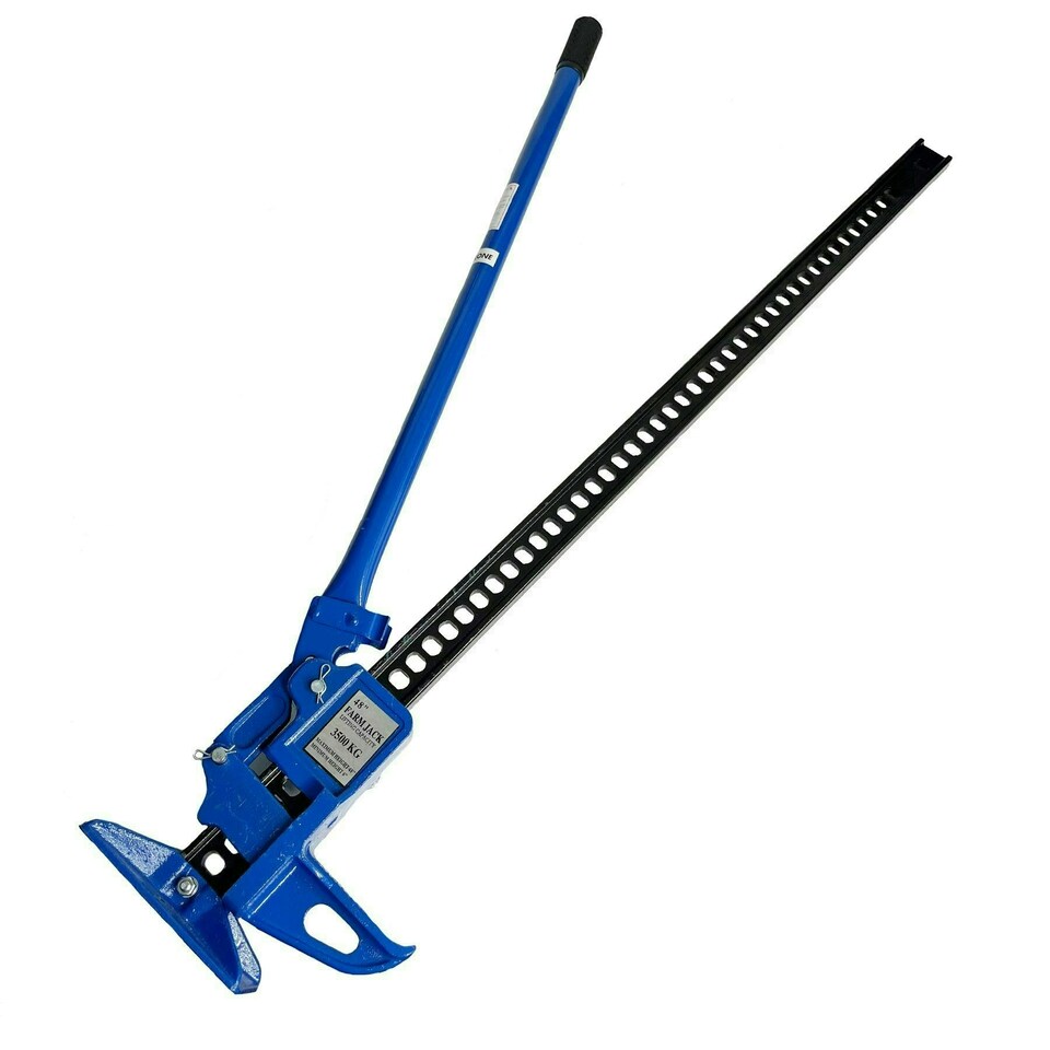 image 1 of 48" Farm Jack / Lifting Jack 2.4 Ton High Lift Tractor Ratchet Hoist