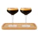 image 2 of Final Touch Set of 2 Espresso Martini Flight Glasses