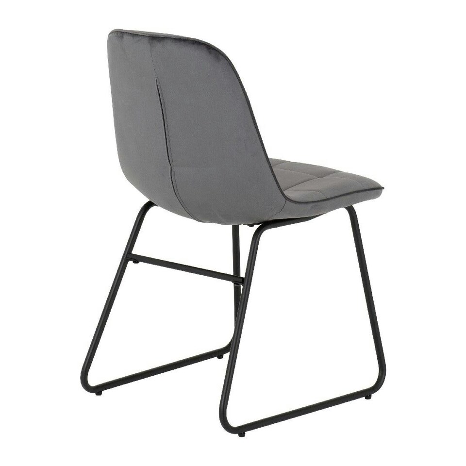 image 1 of Athens Round Dining Set with 4 Lukas Chairs Grey