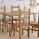 image 4 of Augusta Pine, Rectangular Dining Table Brown