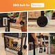 image 6 of VonHaus Charcoal BBQ XL Portable Barbecue with 1 Shelf