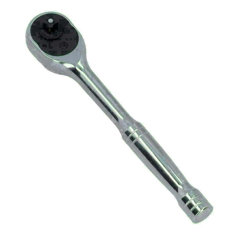 image 1 of 1/4" 3/8" 1/2" Drive Ratchets 72 Teeth Quick Release Socket Drivers 3pc Set