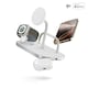 image 2 of Zens 4-in-1 Wireless Charger (incl. Wall Charger) - white