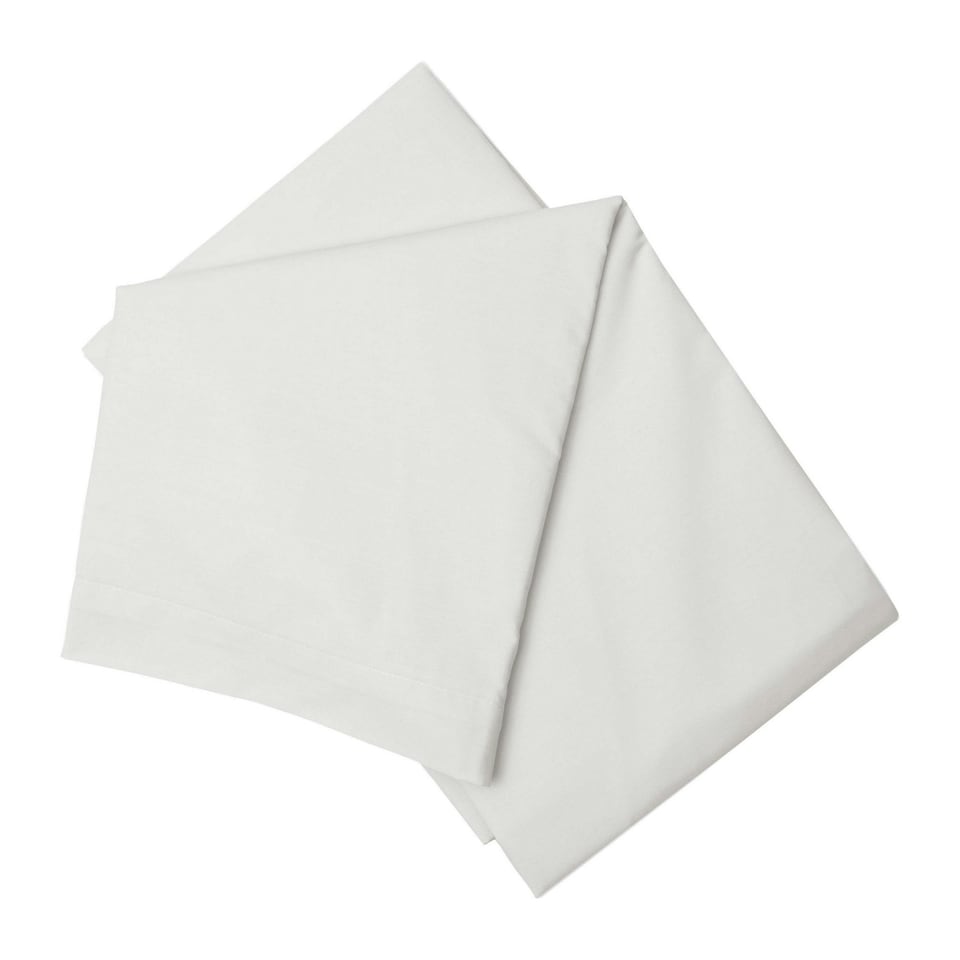 Belledorm Easycare Percale Flat Sheet - Cloud - Single