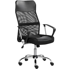 Yaheetech Ergonomic Mesh Chair with Lumbar Support Black | Black