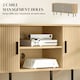 image 5 of HOMCOM TV Unit for Living Room, TV Stand, Oak Tone