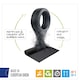 image 7 of Round BBQ Floor Protection Mat | Black