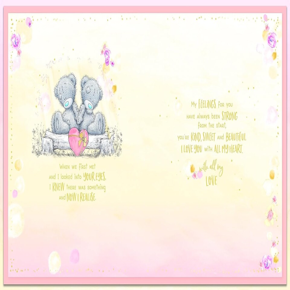 image 1 of Me To You Bear Amazing Girlfriend Boxed Birthday Card
