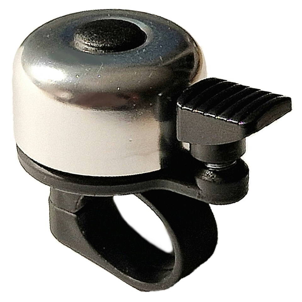 image 1 of Sport Direct Silver Alloy Mini Ping Bike Bell