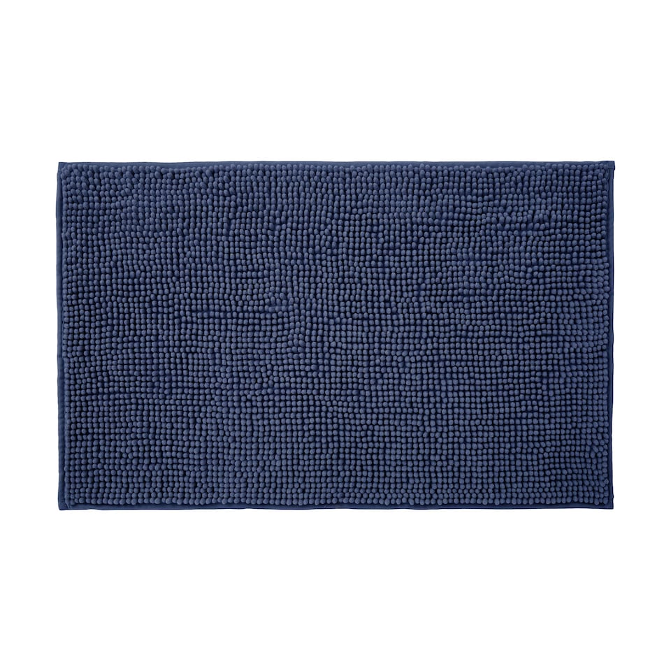 image 1 of Chenille Bobble Bath Mat Non-Slip 50 x 80cm - Sage Green
