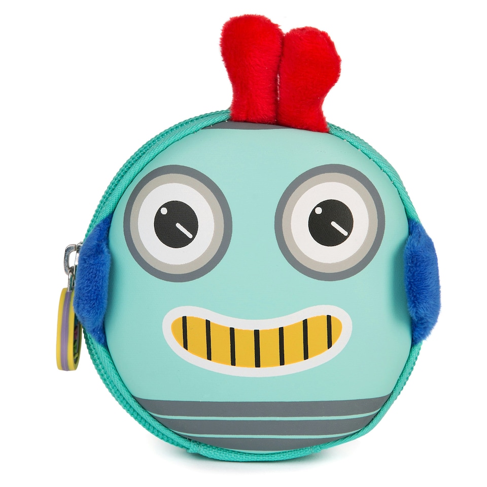 image 1 of boppi Tiny Trekker Keychain Pouch - ROBOT