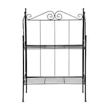 Small Folding Metal Etagere Unit Multi