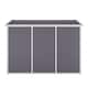 image 8 of Living and Home 6x4FT Outdoor Garden Storage Shed, Light Grey | Grey | Light Grey | 1