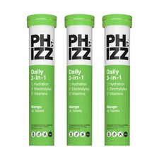 Phizz Mango 3-in-1 Hydration, Electrolytes and Vitamins Effervescent (60 Tablets)